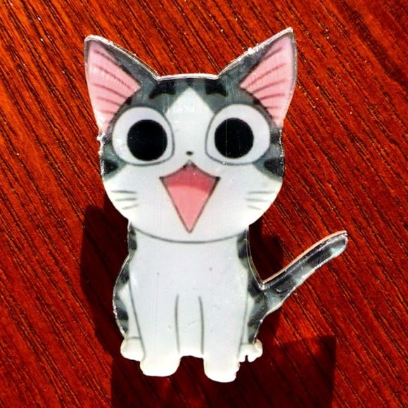 Happy Kitty Pin - Picture 1 of 4
